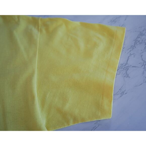 Vtg 90s Hanes Glitter Iron On Aztec Sun Graphic Tee L Single Stitch Southwest - Picture 11 of 16